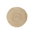 thumbnail image 1 of Corde Ronde Simple Jute Tressée Placemat 14 X 14 - Ensemble De 12, 1 of 3