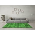 thumbnail image 3 of Ahgly Company Indoor Rectangle Oriental Green Industrial Area Rugs, 7' x 9', 3 of 4