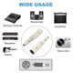 thumbnail image 4 of 5 uds Xlr 3 pines macho a 6,35mm 1/4 "adaptador de Audio estéreo Jack hembra, 4 of 5