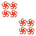 thumbnail image 4 of ZheElen Premium Archery Bow String Stabilizer Vibration Absorber Dampeners Enhanced Performance Red 2Set, 4 of 6
