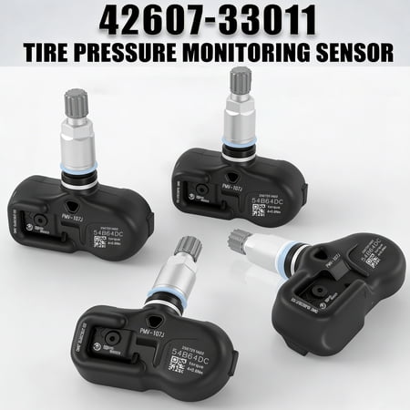 4x Pre-Programmed TPMS Tire Pressure Sensor 42607-33021 42607-06011 PMV-107J For Toyota Highlander 2008-2013