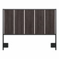thumbnail image 3 of Atria Full/Queen Size Headboard in Charcoal Gray - Engineered Wood, 3 of 5