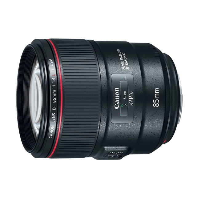 Canon EF 85mm f/1.4L IS USM - Objectif Reflex Numérique avec Capacité IS, Noir - 2271C002