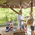 thumbnail image 5 of IUAMXWU 4th of July Independence Day Tiered Tray Decor Set Patriotic Wooden Signs Red White Blue Rustic Farmhouse Ornaments for Home Kitchen Table Shelf Holiday Party Summer Decor, 5 of 9