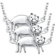 thumbnail image 1 of Collar con Dije de Gato High Monaco Gris MXTNG-003, 1 of 2