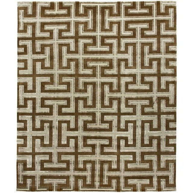 Due Process Stable Trading WMA Maffeo Gold Area Rug, 12 x 18 ft.