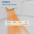 thumbnail image 6 of Roromall Smart Toilet, Auto Flush Smart Toilet, Modern Toilet for Bathroom, Elongated Smart Tankless Toilet with Heated Seat, Foot Sensor Operation, Automatic Flush, LED lights, 6 of 9