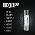 thumbnail image 2 of HQRP Spa Hot Tub Slow Blow Fuse, SC-30 Class G Time Delay 30 Amp Fuse 480 V, Replacement for Bussmann SC30, Buss Sc-30, LIttelfuse SLC30, Edison, Gecko, Compatible With Balboa, Hydroquip, Spa Builders, 2 of 7
