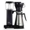 Technivorm Moccamaster Coffee Mug - 10 Oz Porcelain Mug With Black Rubberized Grip, For Cup-One Brewer, Dishwasher Safe