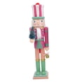 thumbnail image 5 of Christmas Nutcracker Figurine Ornament 14inch Decorative for Christmas Party Red, 5 of 8
