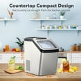 Nugget Ice Maker Countertop, TaoTronics Pebble Ice Machine, Smart