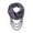 Dark Gray, variant on Women's Bohemian Chiffon Scarf Necklace Retro Ethnic Crystal Bead Jewelry Pendant Accessory Infinity Scarves Purple