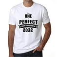 thumbnail image 1 of Men's Graphic T-Shirt No One Is Perfect Except Those Born In 2032, 1 of 6