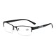 thumbnail image 3 of 1pair Stylish Semi-Rimless Reading Glasses for Men - Perfect for Business and Presbyopia Correction, 3 of 4