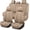 058-Beige, variant on AOMSAZTO Front Car Seat Covers Fit for Ford Explorer 2004-2024 2025 Faux Leather Seat Covers Water Resistant Seat Protectors Luxury Auto Interior ( 2 Seats, Redline)