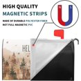 thumbnail image 4 of Autumn Fall Trees Magnetic Mailbox Cover Magnetic Standard Size 18"x21" Hello Fall Mailwraps Seasonal Forest Mail Box Post Protector Letter Box Home Decor for Garden Yard Outdoor Outside, 4 of 6