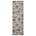 thumbnail image 4 of Floral Botanical Jacobean Area Runner, 2'7" x 8', Deep Royal, 4 of 4