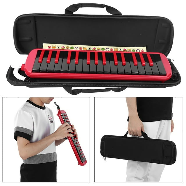 Fácil De Llevar Blue Melodica, Melodica, Fuerte Y Duradero Para Principiantes Show Training Melodica Lovers ANGGREK Colorete