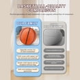 thumbnail image 5 of Nmdmisc Silent Basketball,Silent Basketball Dribble Indoor,Quiet Bounce Basketball Indoor,Soundless Noiseless Foam Basketball,Foam Basketball Indoor Training Ball for Various Indoor Activities, 5 of 9