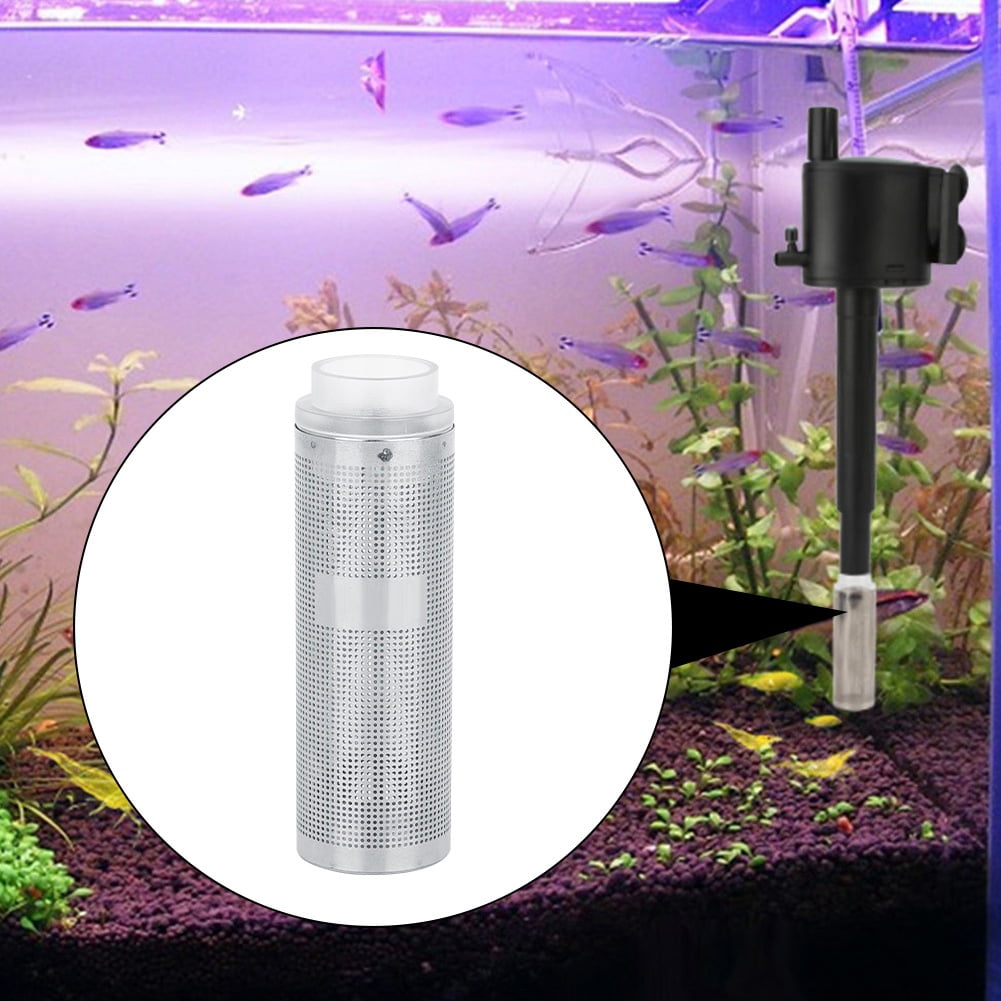 Aquarium Filter Cover Aquarium Water Inlet Mesh Stainless Steel Filter