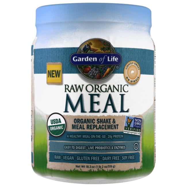 Garden of Life Raw Organic Meal Shake & Meal Replacement 18.3 oz Pwdr