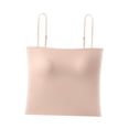 thumbnail image 3 of Top corto para mujer, camisola para mujer, camiseta sin mangas, camisetas cortas tipo camisola, sujetador Bralette, tirantes finos para Club, Festival, , playa SG Salvador  Top corto de mujer, 3 of 10
