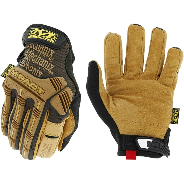 Guantes de trabajo Mechanix Wear M-Pact de piel resistentes a los impactos