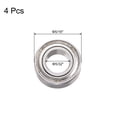 thumbnail image 2 of R155ZZ Deep Groove Ball Bearing, 5/32" x 5/16" x 1/8" Chrome Steel Z1 Double Steel Shielded Bearing, 4 Pack, 2 of 5