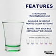thumbnail image 2 of Shot Glasses 2 oz. Set of 10, Bulk Pack - Great for Wedding, Party, Birthday, Gifts - Green, 2 of 5