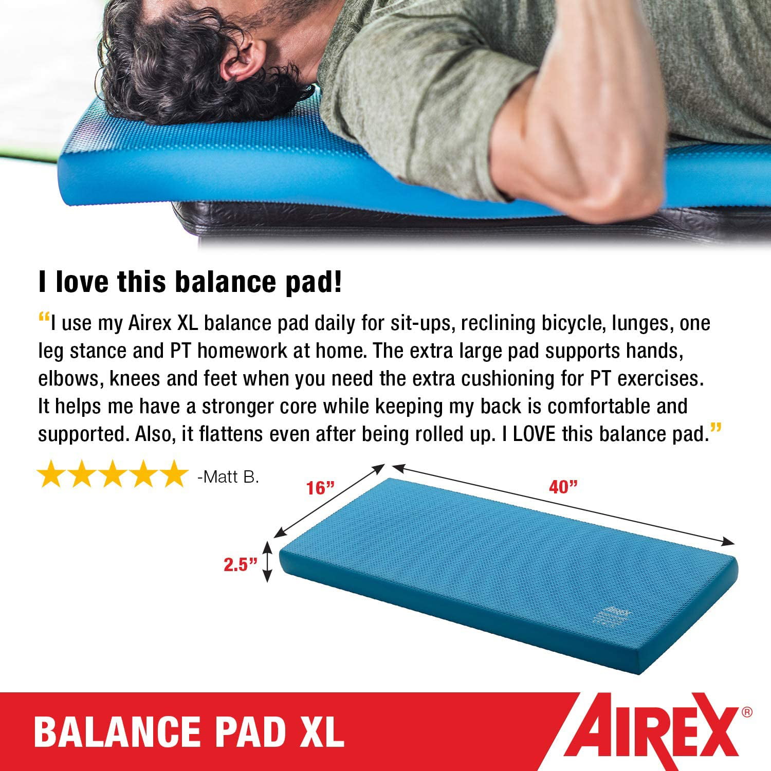 Airex Balance Pad Mini Entraîneur d'équilibre – acheter chez