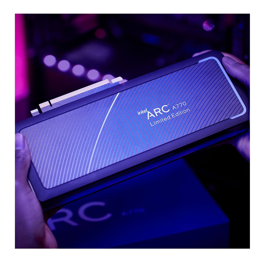 Intel Arc A770 Limited Edition 16GB GDDR6 Graphics Card (21P01J00BA)