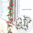 thumbnail image 1 of Rosas Artificiales Con 45 Cabezas Planta De Simulación Enredadera Accesorios De Fotografía De Bodas Para Tiendas Ventanas Restaurantes Fiestas sonducket HA043837-03, 1 of 6
