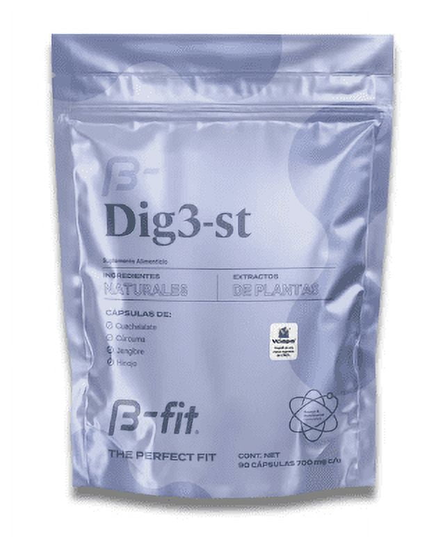 Dig3 Pattern Digestivo herbal DIG3-ST - 90 cápsulas | B-fit | Bodega Aurrera en línea