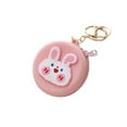 thumbnail image 1 of Women Change Wallet Coin Purse Silicone Cute Zipper Closure Gift Choice Women Change Pouch Wallet For Lipstick Keys, 1 of 4