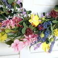 thumbnail image 6 of Idyllic Wild Flower Wreath for Front Door, 20", 6 of 6