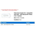 thumbnail image 2 of Valve Cover Gasket Set - Compatible with 2006 - 2009 Mazda MX-5 Miata 2.0L 4-Cylinder 2007 2008, 2 of 2