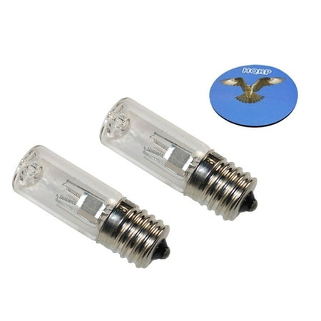 HQRP 2-Pack UV Germicidal Sanitizer / Sanitizing Bulb for Philips Sonicare Part # 423502504291 & 423509004221 fits Philips Sonicare Oral Appliances plus HQRP