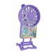 thumbnail image 2 of Ventilador de mano, ventilador portátil plegable, silencioso, resistente, ventilador de escritorio multiángulo, miniventilador Personal para oficina, Violeta, 2 of 8
