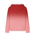 thumbnail image 4 of Bnwani Girls Hoodies Crew Neck Long Sleeve Sweatshirt Valentine'S Day Gradient Tops Pullover, 4 of 5