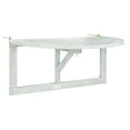 thumbnail image 2 of SAFAVIEH Outdoor Collection Owens Balcony Hanging Half Table Grey Wash, 2 of 9