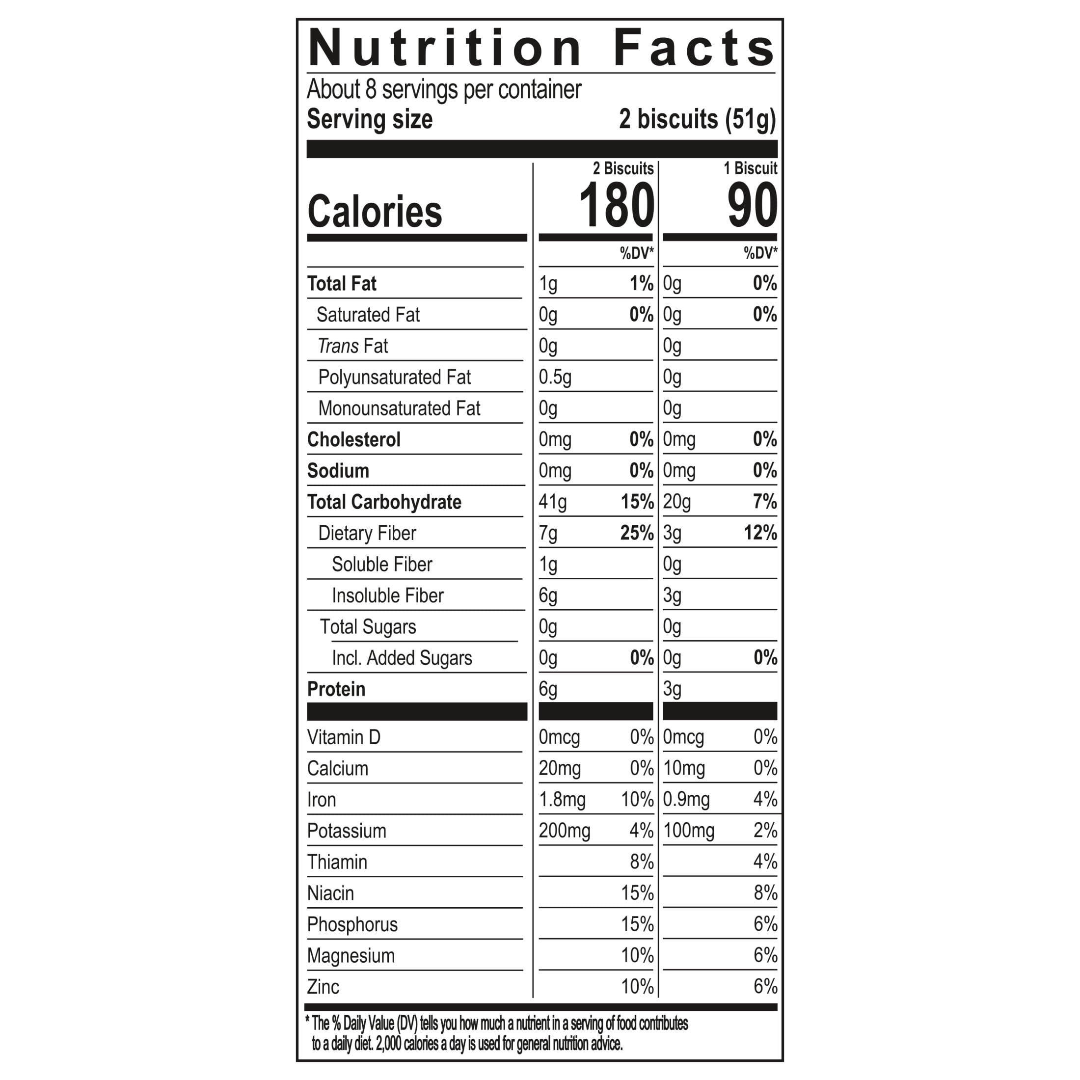 Post Big Biscuit Shredded Wheat Breakfast Cereal, Whole Grain, No Sugar Added, Crunchy 15 oz Box