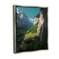 thumbnail image 4 of Stupell Industries Valley Cliffs Grassland Landscape Photography Gray Floater Framed Canvas Art Print Wall Art, 25 x 31, 4 of 10
