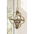 thumbnail image 4 of Safavieh Collection d'Éclairage Mila 12.25 Pouces Pendentif Réglable Orb, Or, 4 of 4
