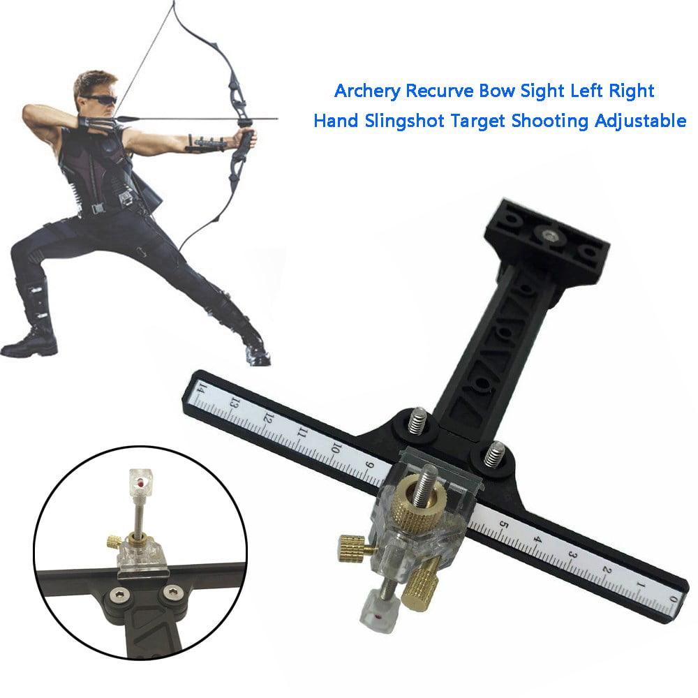 New Archery Compound Recurve Bow Sight Adjustable Hunting Target