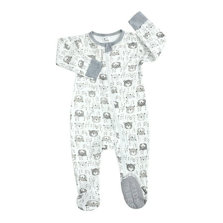 

Baby Footed Non-Slip Girls Zip Pajamas Boys Front Sleeper Cartoon Romper Girls Romper Jumpsuit