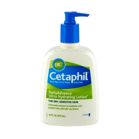 Cetaphil Dry Sensitive Daily Advance Ultra Hydrating Lotion, 16.0 FL OZ