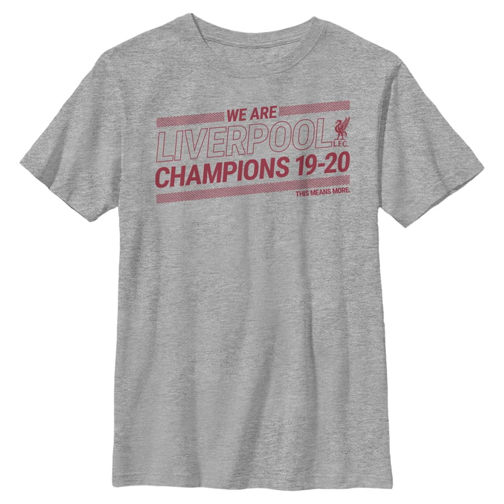 liverpool fc champions t shirt