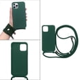 thumbnail image 4 of Phone Shell with Lanyard Set for Smartphones for Phone 12Pro Max Dark Green, 4 of 8