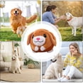 thumbnail image 7 of Active Moving Pet Plush Toy, Interactive Dog Toys Talking Moving Dog Ball Toy, Washable Cartoon Pig Plush Sound Electronic Herding Ball for Dogs, Shake Bounce Boredom Toys for Dog, Cats, 7 of 7