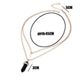 thumbnail image 4 of Collar HUOGUO con colgante de cristal de piedra natural para mujer, 4 of 4